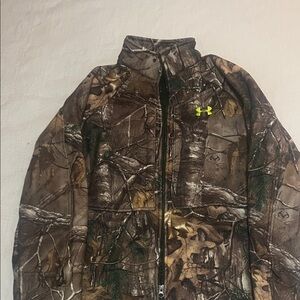 Under Armour Men's Scent Control Camo Performance Jacket - heavy fleece